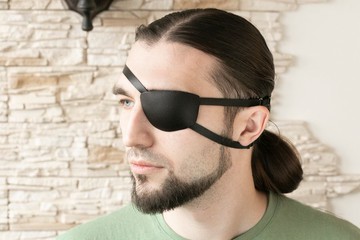 皮革眼罩|角色扮演眼罩 |黑眼圈貼片