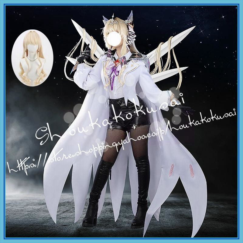 Amazon.co.jp: 勝利の女神 nikke ニケ クラウン コスプレ衣装（ 靴