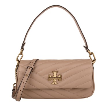 TORY BURCH - 絎縫皮革兩用包 (卡其色)