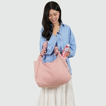 【FW26全新Wander】EIKO 大容量肩背流浪包 (淡粉紅)