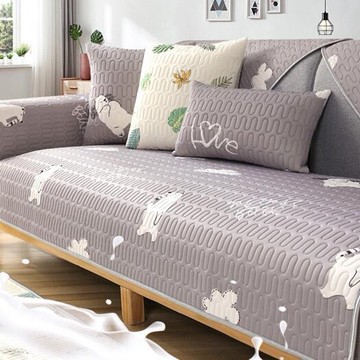 夏季冰絲乳膠沙發墊涼席坐墊子夏天款防滑四季通用全蓋布沙發套罩 支持定做 免運費出貨