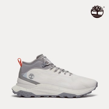 Timberland 男款白色Motion Access中筒健走鞋|A6DBDEXE