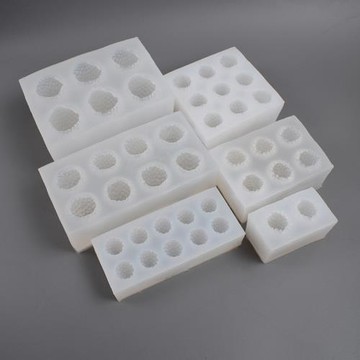 多款3D立體多連草莓翻糖蛋糕巧克力裝飾烘培模具石膏香薰硅膠模具