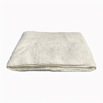 Bonne Nuit 雪柔綿寶寶浴巾 90cm x 50cm 15% Nylon 85% Polyester  柔白色  1條