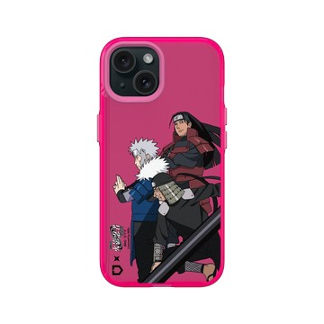 iPhone 15 Clear 粉漾桃 - 火影忍者 Naruto - 角色系列-三代火影