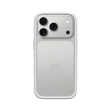 iPhone 18 Pro Mod NX -邊框背蓋組合 (相機按鈕) 白
