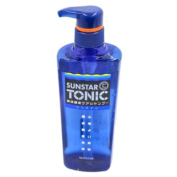 SUNSTAR 三詩達 TONIC 本體 藍色清爽 頭皮二合一洗髮精  460ml  1瓶