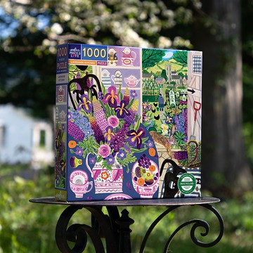 eeBoo 1000片拼圖 - 薰衣草廚房 Lavender Kitchen 1000 Piece