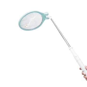 RASTO AZ6 四段伸縮加長180度摺疊零死角捕蚊拍  網面尺寸30 x 21.6cm  R-ARD006