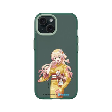 iPhone 15 Clear 憂墨綠 - 桃鈴音音 Momosuzu Nene - 好冰好好吃ね～