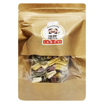 港媽私房手作 無添加蔬果手工麵 星星麵  150g  1包