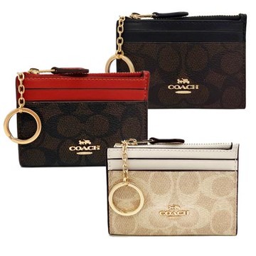 【COACH】悠遊卡夾名片鑰匙零錢包(均一價)