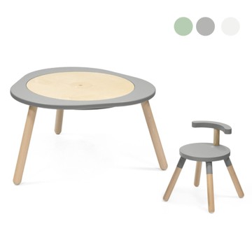 挪威 Stokke MuTable V2 多功能遊戲桌入門組(1桌+1椅)多款可選