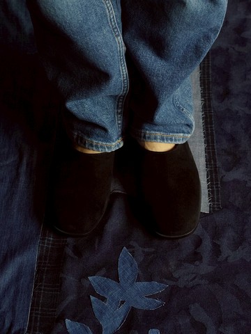 Modern Loafer_Black Suede