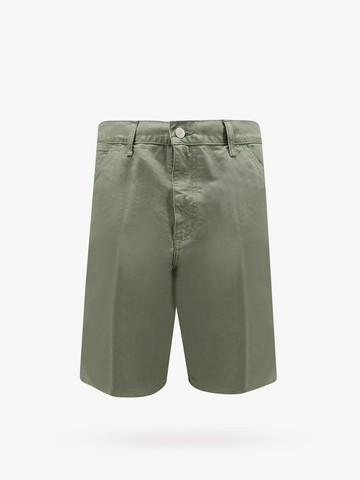 Single knee cotton bermuda shorts with logo patch - CARHARTT WIP - gender_Man