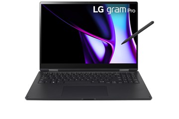 gram Pro 16'' Windows 11 Home 極致輕薄 2-in-1 AI 翻轉觸控筆電 - 曜石黑 (512GB / Intel® Core™ Ultra 7 Evo)