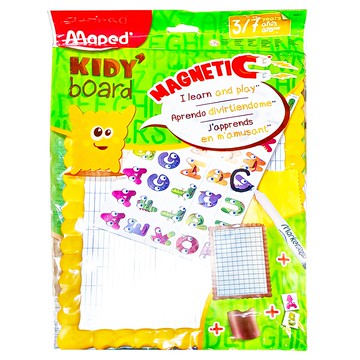 Maped 抗斷裂磁性練習白板 內附26個英文字母磁性貼  1個  31.6 x 0.6 x 24.2cm
