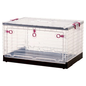 7202折疊箱  透黑色  小(50 x 35 x 23.5cm)  1個