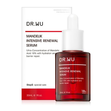 DR.WU 杏仁酸亮白煥膚精華18% 30ml