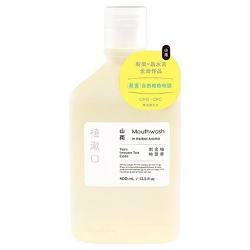 Shallop 刷樂 植漱口 口腔清潔液 山雨  400ml  1瓶