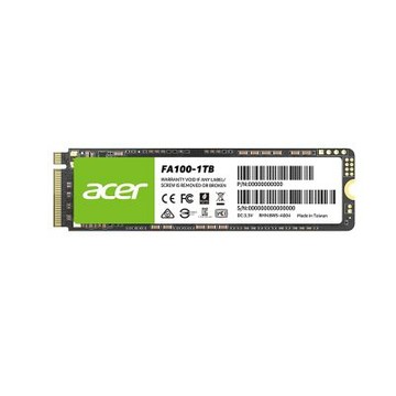 Acer 宏碁 FA100 PCIe Gen3 M.2 1TB SSD固態硬碟(下單折百)