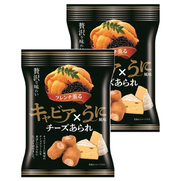 Kirara 起司米菓 魚子醬海膽風味  42g  2包