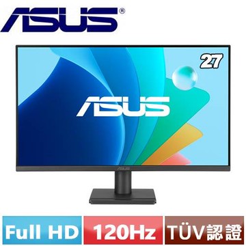 ASUS華碩 27型 VA279QG 護眼電競螢幕