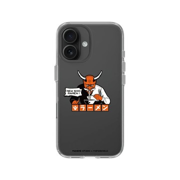 iPhone 16 Clear Case（相機按鈕） 透明 - Paiheme Studio - Demon Ramen