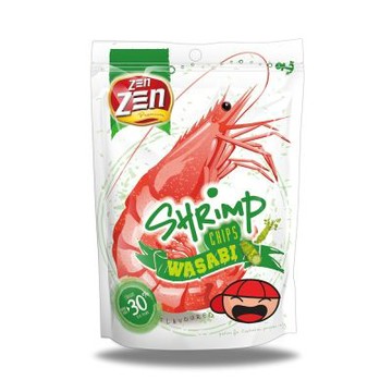 大馬讚讚來 蝦片-山葵味(70g)