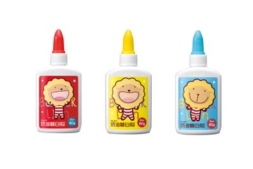 雄獅 GU-411 奶油獅多用途白膠60g(款式隨機)