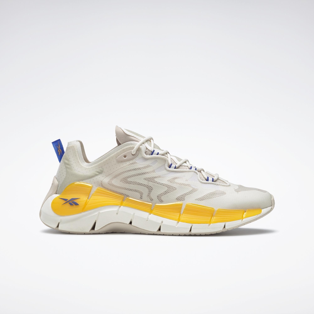 REEBOK ZIG KINETICA II 男 慢跑鞋 米黃