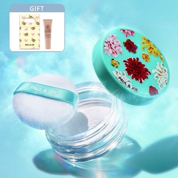 【PAUL & JOE】NEW💓豔陽花朵霧光吸油蜜粉🌺贈糖瓷親親粉底蜜 SPF25 PA++5g『LINE禮物獨家組合』
