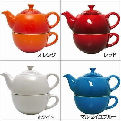 ル・クルーゼ ティーポット＆カップ セット（ティーフォーワン） Le Creuset | LINEブランドカタログ