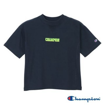 Champion 官方直營 女款 CASUAL 短袖上衣-深藍色(CW-D301-370日規)