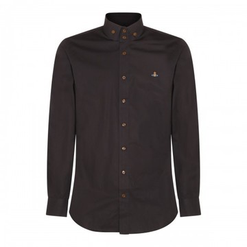 Vivienne Westwood - Black Cotton Orb Shirt 46