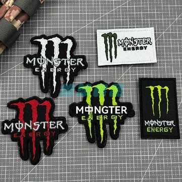 ✅店家嚴選 ⑦天鑒賞✅魔爪能量爪子刺繡logo魔術貼 標誌個性DIY士氣章徽章 戶外揹包貼
