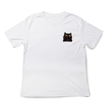 JZ TEE 黑貓-懶得理你 印花短袖