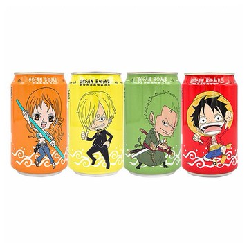 OCEAN BOMB~航海王氣泡水330ml(單罐) 款式可選