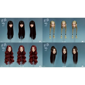 【史派克工廠】預購免運Q3 JKTOYS 1/6 米莉 Milly2.0 單頭雕 K-016ABCD 共4款 0612