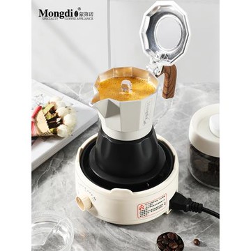 Mongdio雙閥摩卡壺三代3.0家用意式濃縮煮咖啡壺手沖咖啡萃取壺