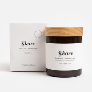 瑞典Torplyktan極地風光蠟燭-硬殻雪150g
