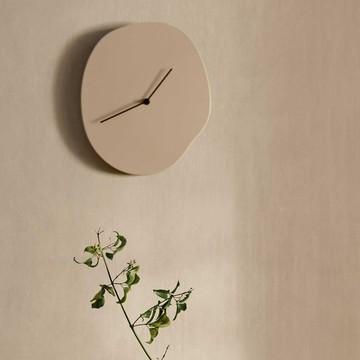 丹麥 Ferm Living MELT 壁鐘 羊絨米