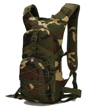 【小背包-長21*寬14*高42CM-1個/組】騎行休閒戶外旅遊作戰術軍美軍迷彩運動水袋背包-7670605