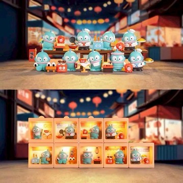 ✿AREA.TOY✿ 三麗鷗 人魚漢頓 寶藏夜市系列微盒MAX 盲盒