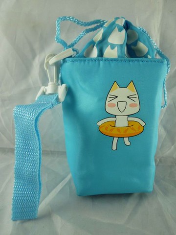 【震撼精品百貨】井上多樂 井上トロ Sony Toro貓 索尼 多樂貓 保冷水壺袋附束繩 震撼日式精品百貨