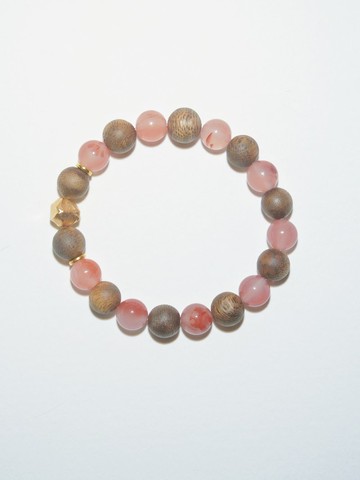 天然水晶手鍊 南紅 925銀飾 疊帶水晶手鏈 愛情人緣