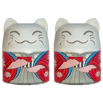 招財貓潔廁寶 Set 2個 生物酶 除臭劑表面活性劑 天然精油  1組  200g