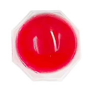 水晶球擺件  紅色  1個  5g