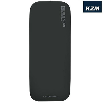 KZM 3D TPU充氣單人床墊/自動充氣床墊/露營睡墊 K24T3M01 黑