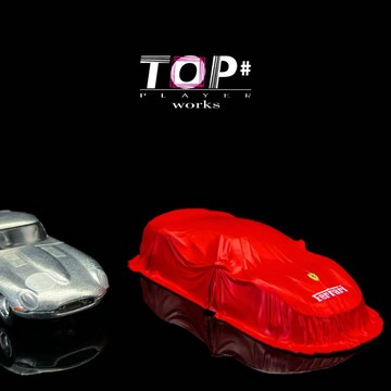 TOP PLAYER 1/64 車衣 場景 擺件 模型 景品 模型車 停車場 維修廠 模型車 法拉利 麥拉倫 藍寶堅尼
